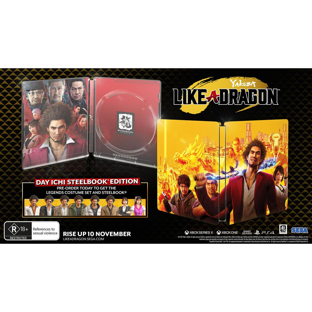 Yakuza: Like a Dragon Day Ichi Steelbook Edition