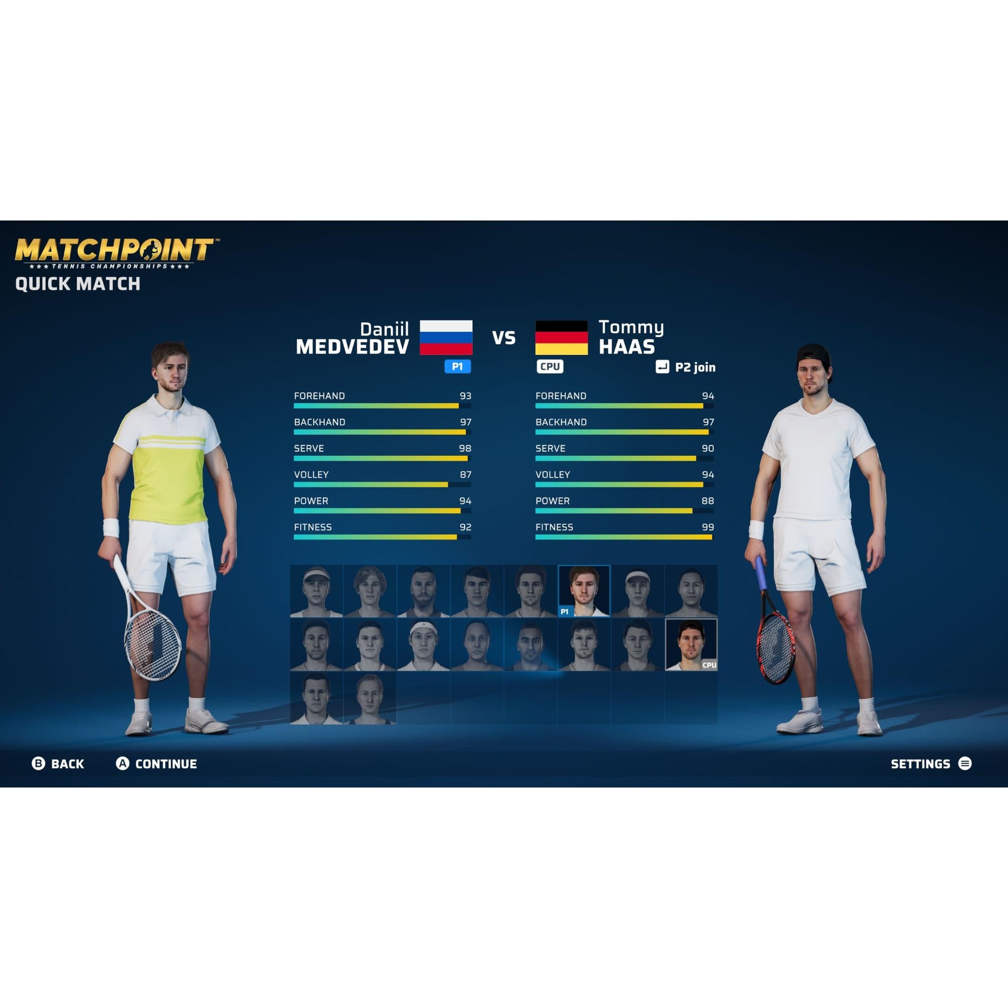 MATCHPOINT Tennis Championships Legends Edition