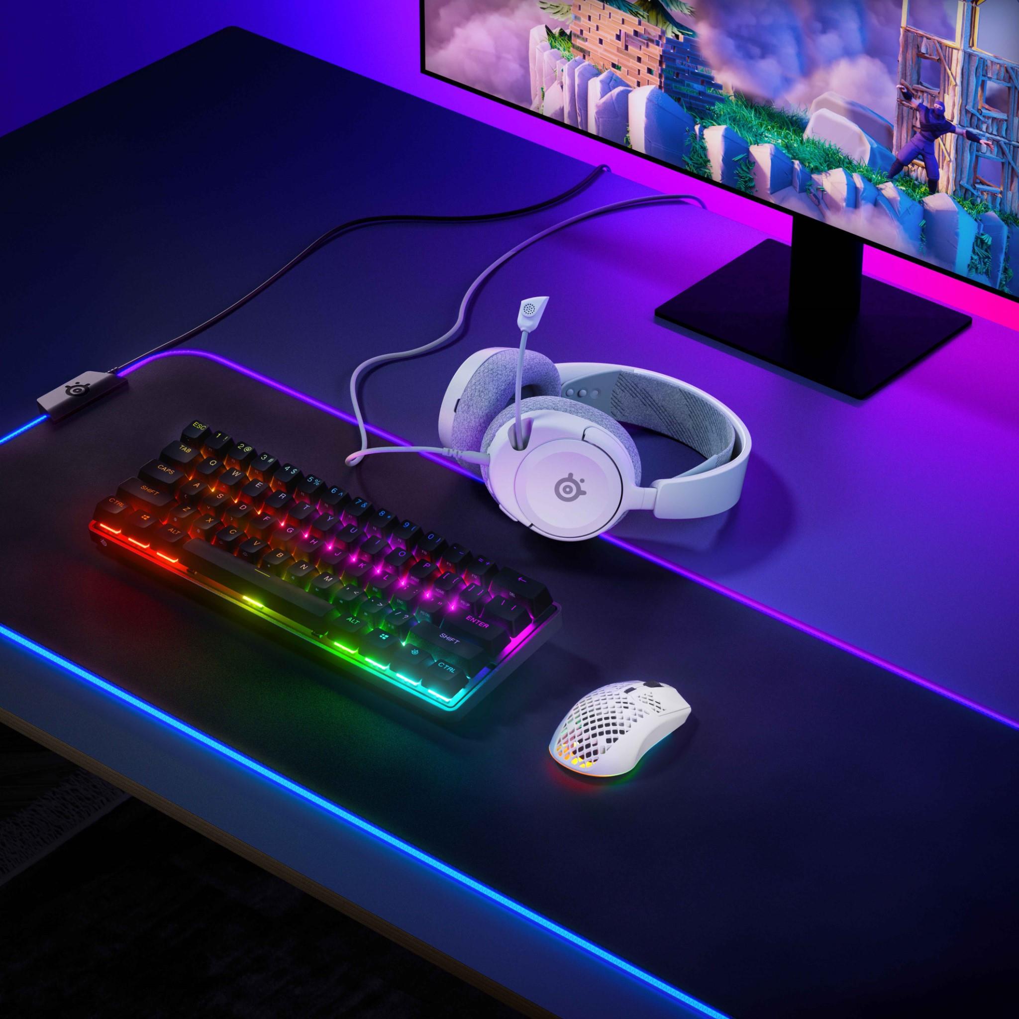 SteelSeries Arctis Nova 1 Gaming Headset (White)