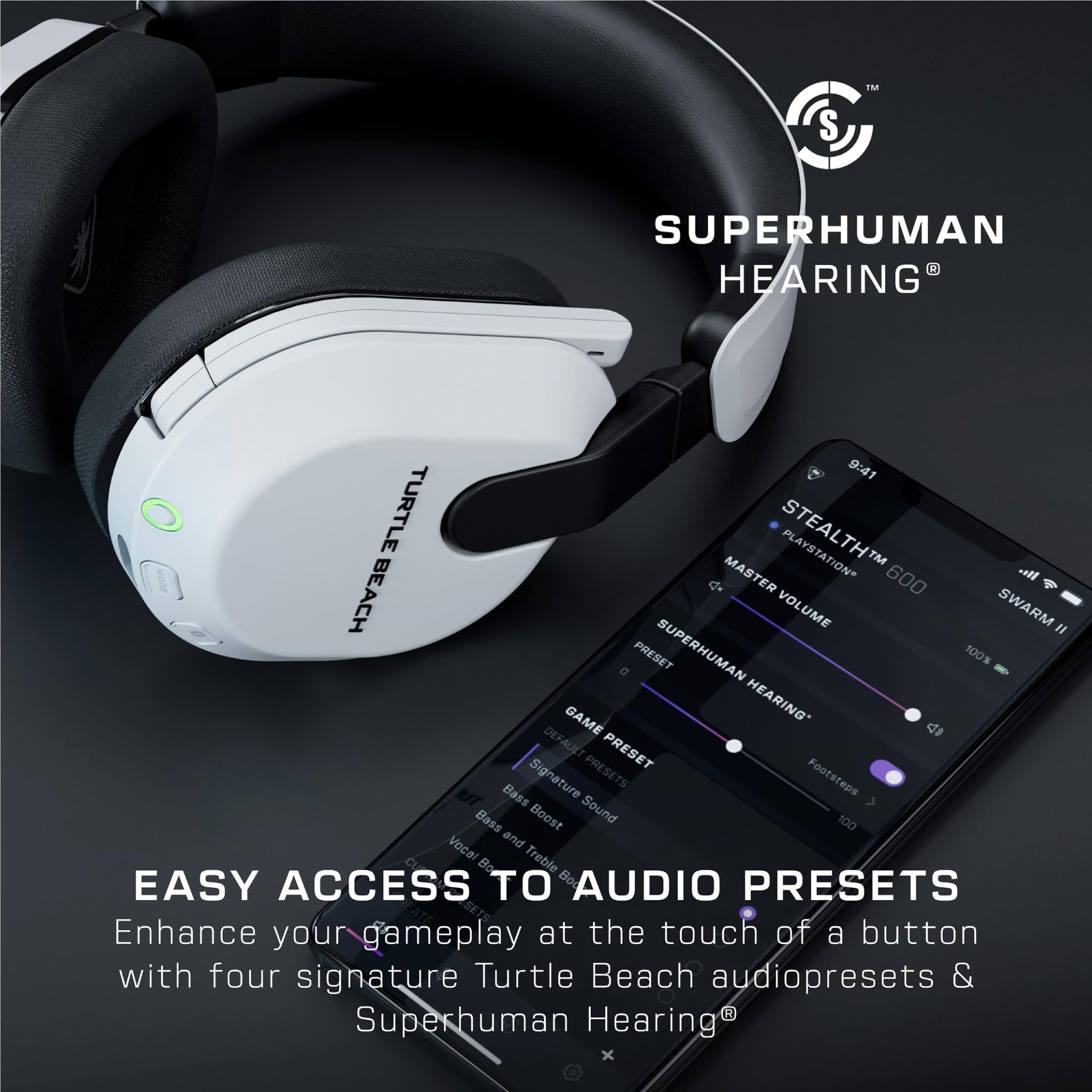 Turtle Beach Stealth 600 Wireless Gaming Headset (White)
