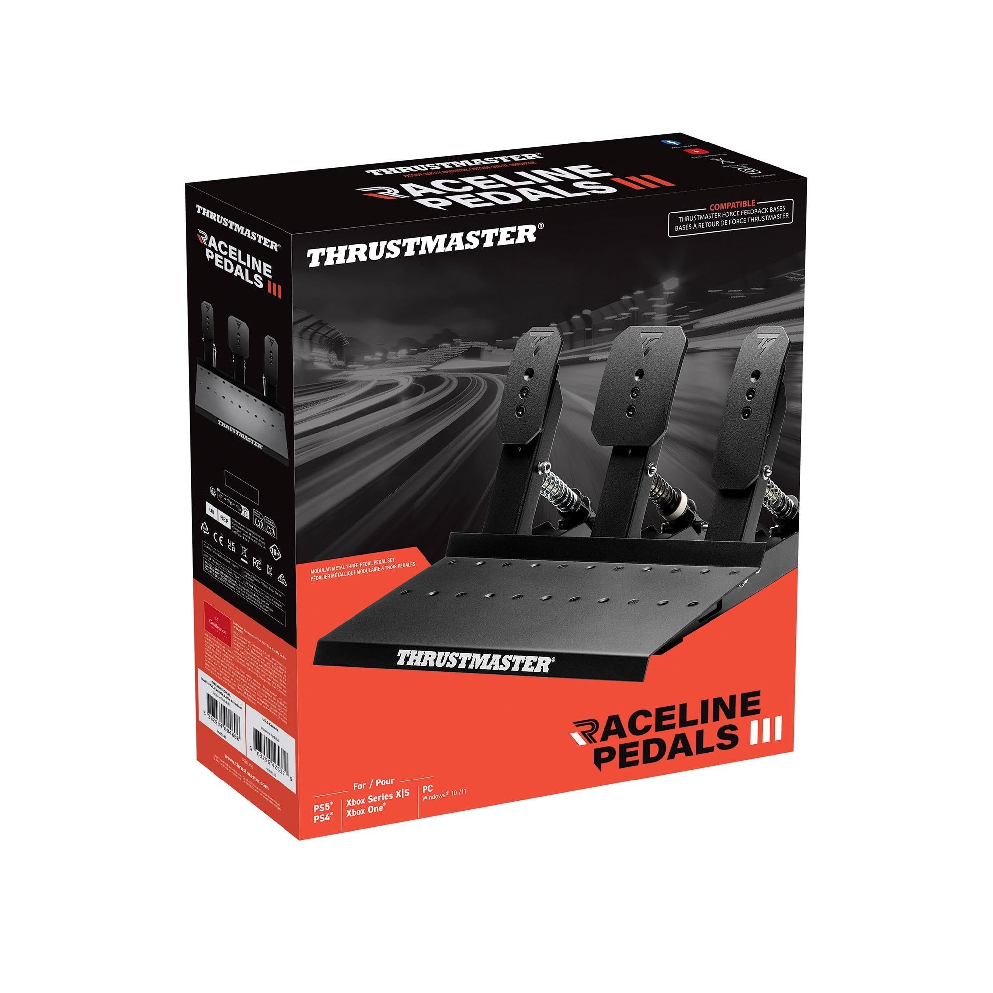 Thrustmaster Raceline Pedals III  Modular Pedal Set for PS5 / PS4, Xbox and PC