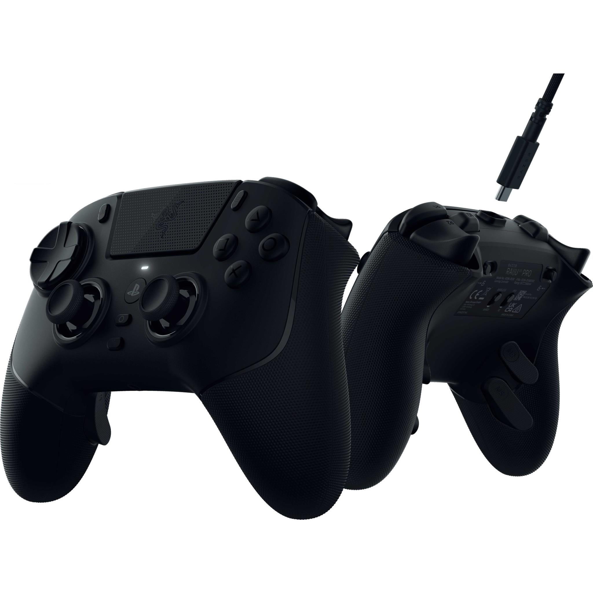 Razer Raiju V3 Pro Wireless Gaming Controller for PlayStation 5 & PC (Black)
