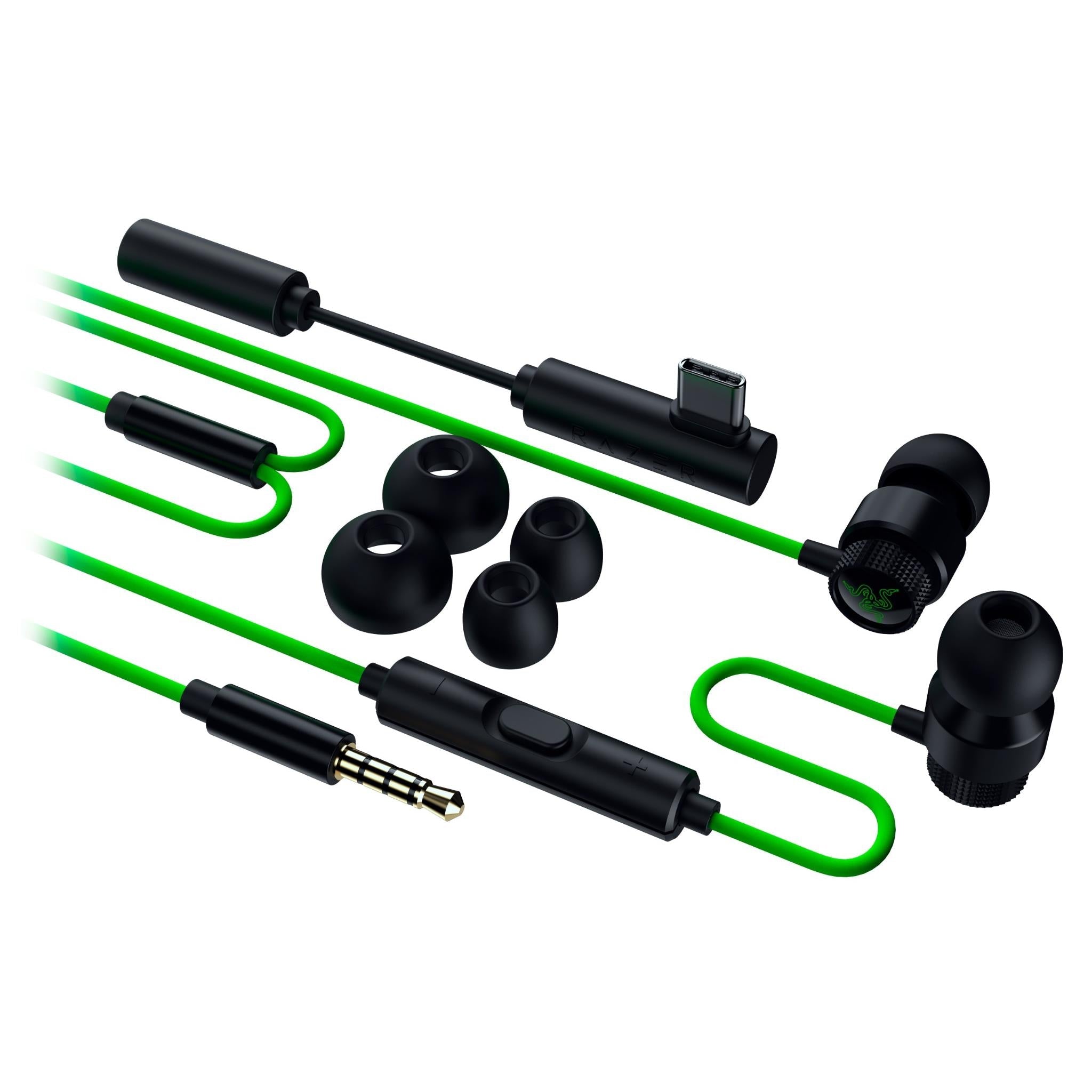 Razer Hammerhead V3 USB C / 3.5mm Wired Earbuds for Gaming