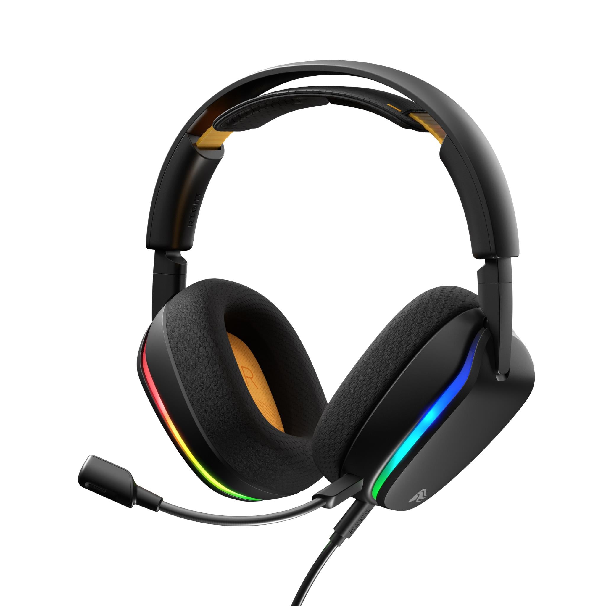 Glorious GHS Eternal RGB Stereo RGB Gaming Headset for PS5, PS4, Switch and PC (Black)