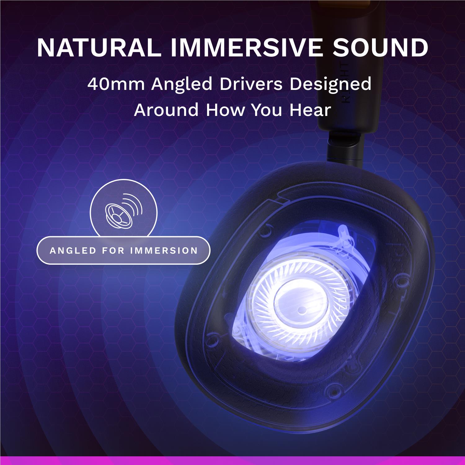 Glorious GHS Eternal RGB Stereo RGB Gaming Headset for PS5, PS4, Switch and PC (Black)